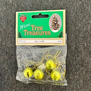 Vintage Mini Tree Treasures Ornaments